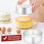 Round Cake Pan Stainless Steel - Image 4