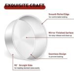 Round Cake Pan Stainless Steel - Image 2
