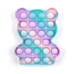 Bear Shaped Pop It Fidget Toy - Image 2