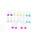 Colorful Butterfly Keychains 1 Pc