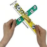 Soccer Theme Slap Bracelet 1 Pc - Image 3