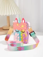 Unicorn Shaped Bubble Pop Fidget Toy Bag - Image 3