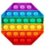 Rainbow Pop It Fidget Toy - Image 3