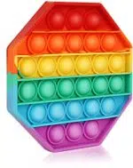 Rainbow Pop It Fidget Toy - Image 2