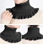 Warm Knit Neck Collar - Image 2
