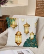 ⁦Ramadan Lantern Print Pillowcase⁩ - الصورة ⁦2⁩