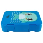 ⁦Rainbow Skool - 4 Compartment Mini Lunchbox - Shark⁩ - الصورة ⁦2⁩