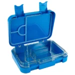 ⁦Rainbow Skool - 4 Compartment Mini Lunchbox - Shark⁩ - الصورة ⁦4⁩