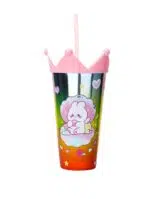 Cute Cup with Straw